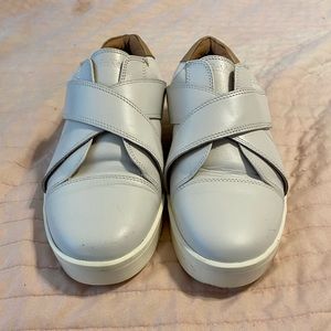 Calvin Klein Velcro White Shoes